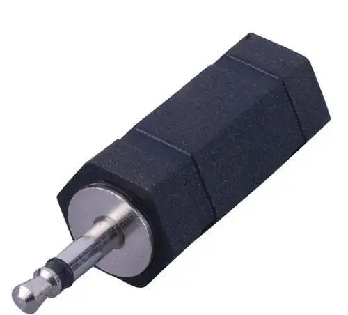 2.5 jack mono samec na 3.5 jack stereo samica