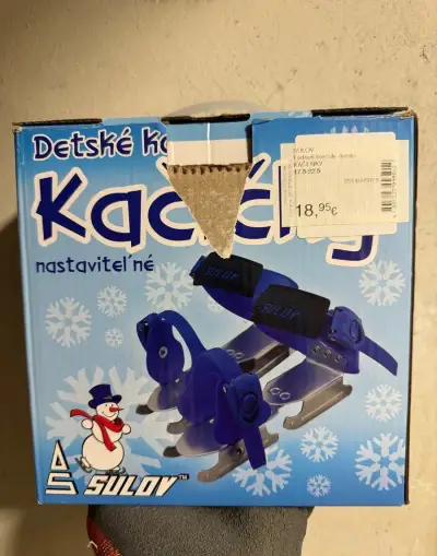 Detské ľadové korčule