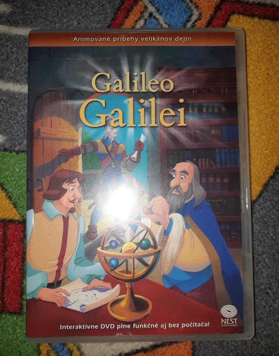 Detské DVD, príbeh Galilea Gelileiho