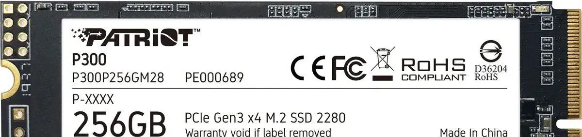 Patriot P300 256GB