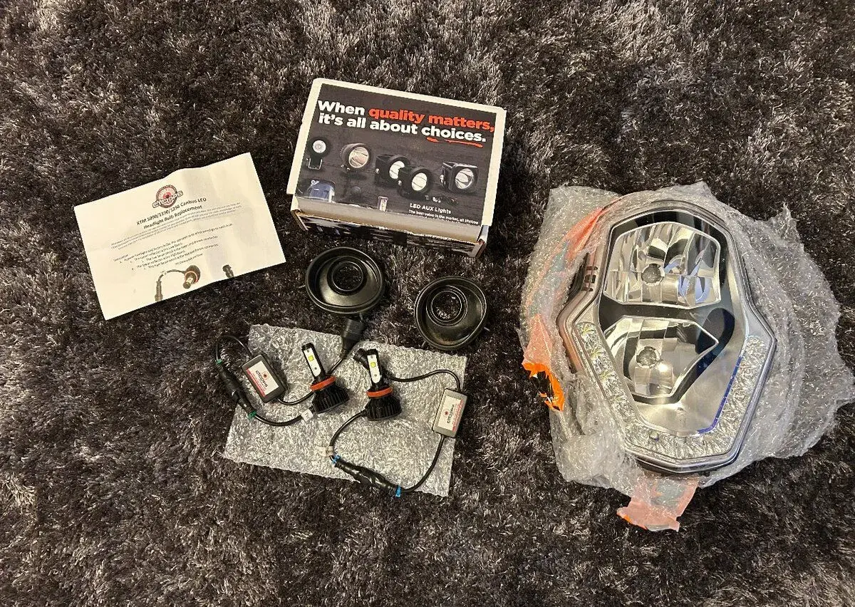 Ktm 1X90 ADV cyclops led sada + parabola