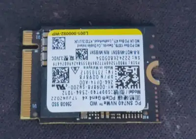 WD SN740 256GB NVMe SSD M.2 – PCIe 4.0