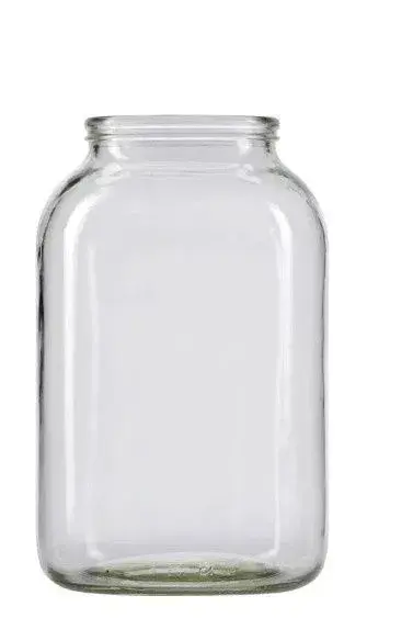 Sklený zavárací pohár uhorkáč, sklený pohár 4l
