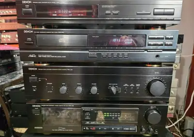 DENON Hi-Fi (Zosilňovač, CD, Kazeta, Tuner) – Výborný stav
