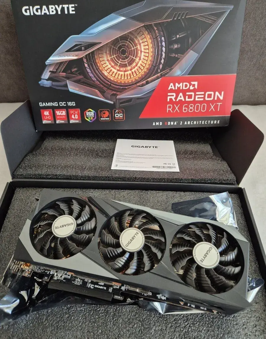 Gigabyte Radeon RX 6800 XT Gaming OC 16GB,100%+predana