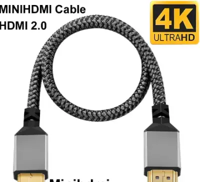 MINI HDMI rozširujúci Male to Male 0.3 m 4K
