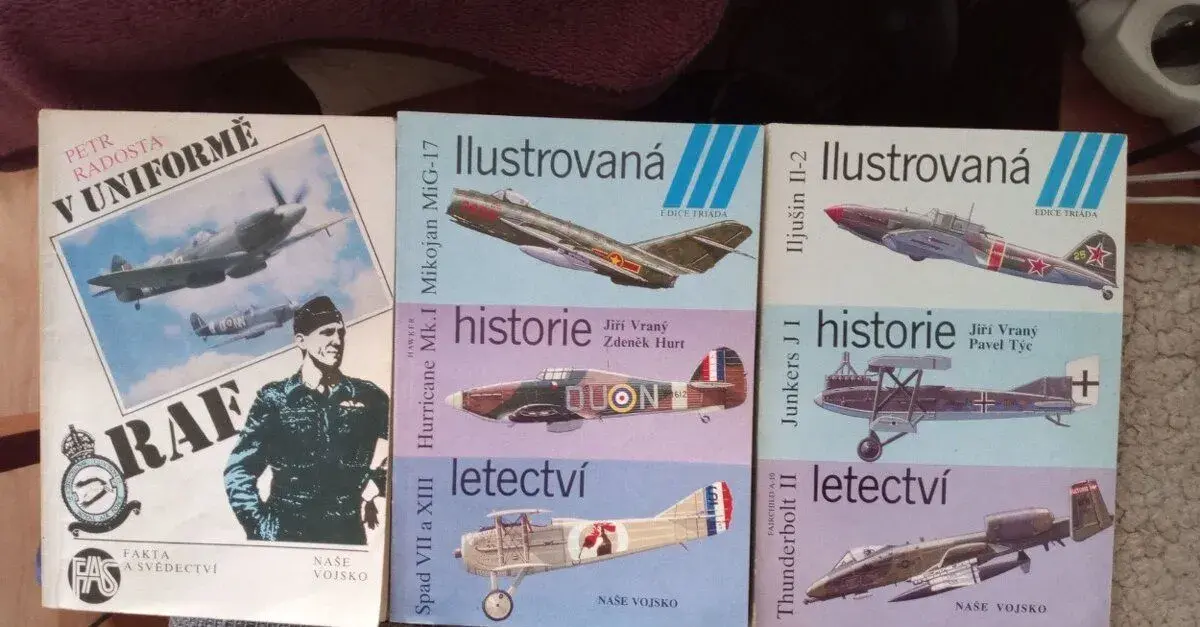 Knihy o lietadlách