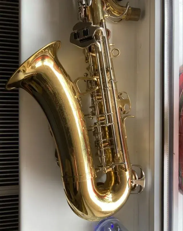 alt saxofón CORTON Amati-zľava