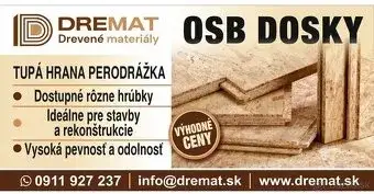 OSB 3 dosky
