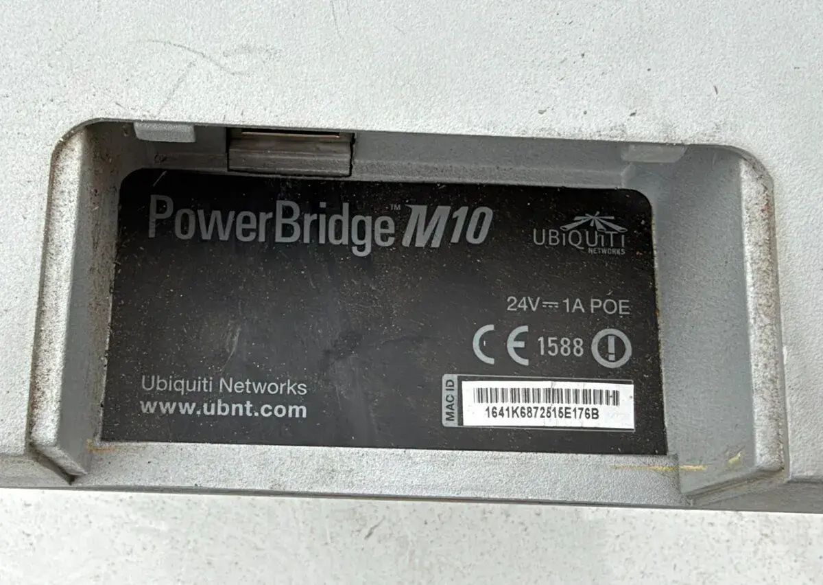 Ubiquiti PowerBridge M10 – kompletný PtP spoj 10 GHz,