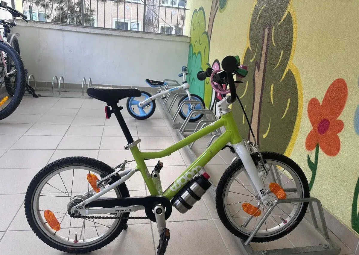 Detský bicykel woom 3 s automatickým prevodom