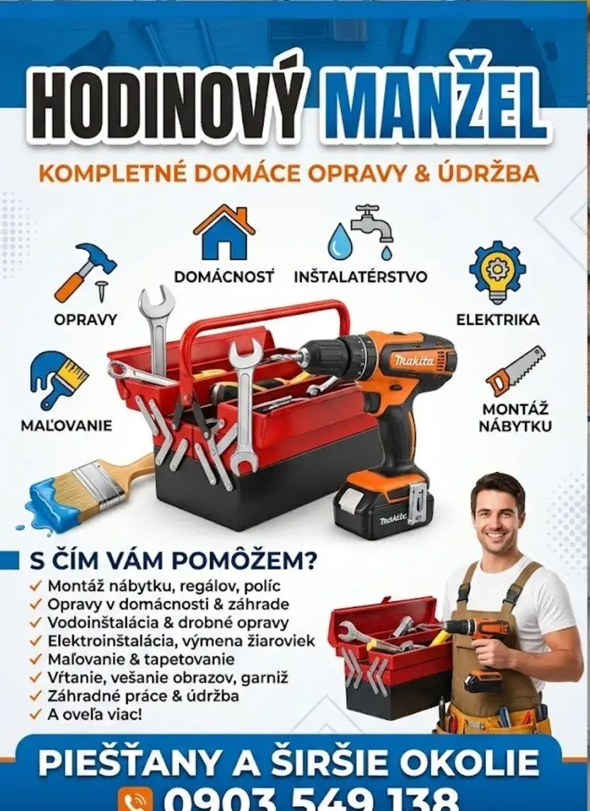 Hodinový manžel / domáci majster