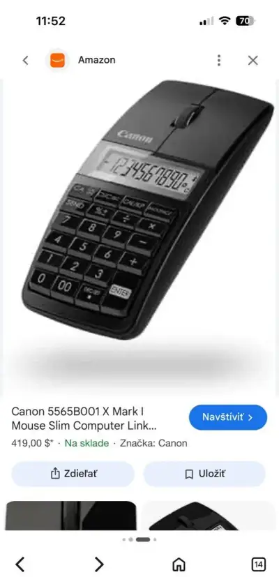 CANON 3v1 multifunkčná myš