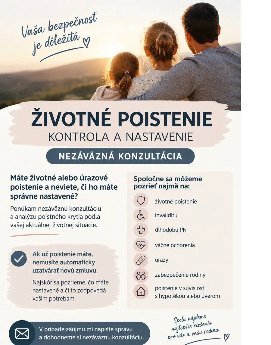 🏡 MÁTE RODINU, HYPOTÉKU ALEBO ÚVER?