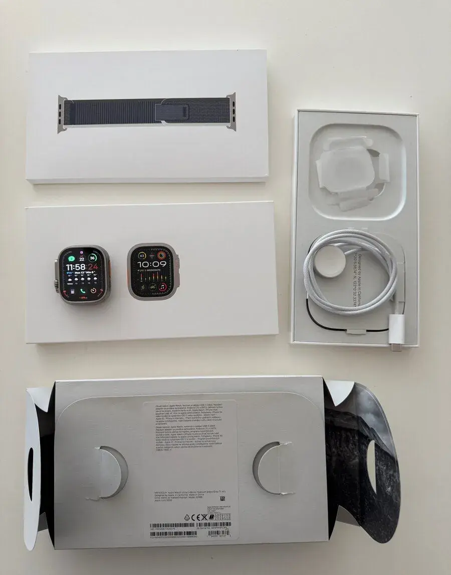 Apple Watch Ultra 2, 49 mm, GPS + Cellular, batéria 97%