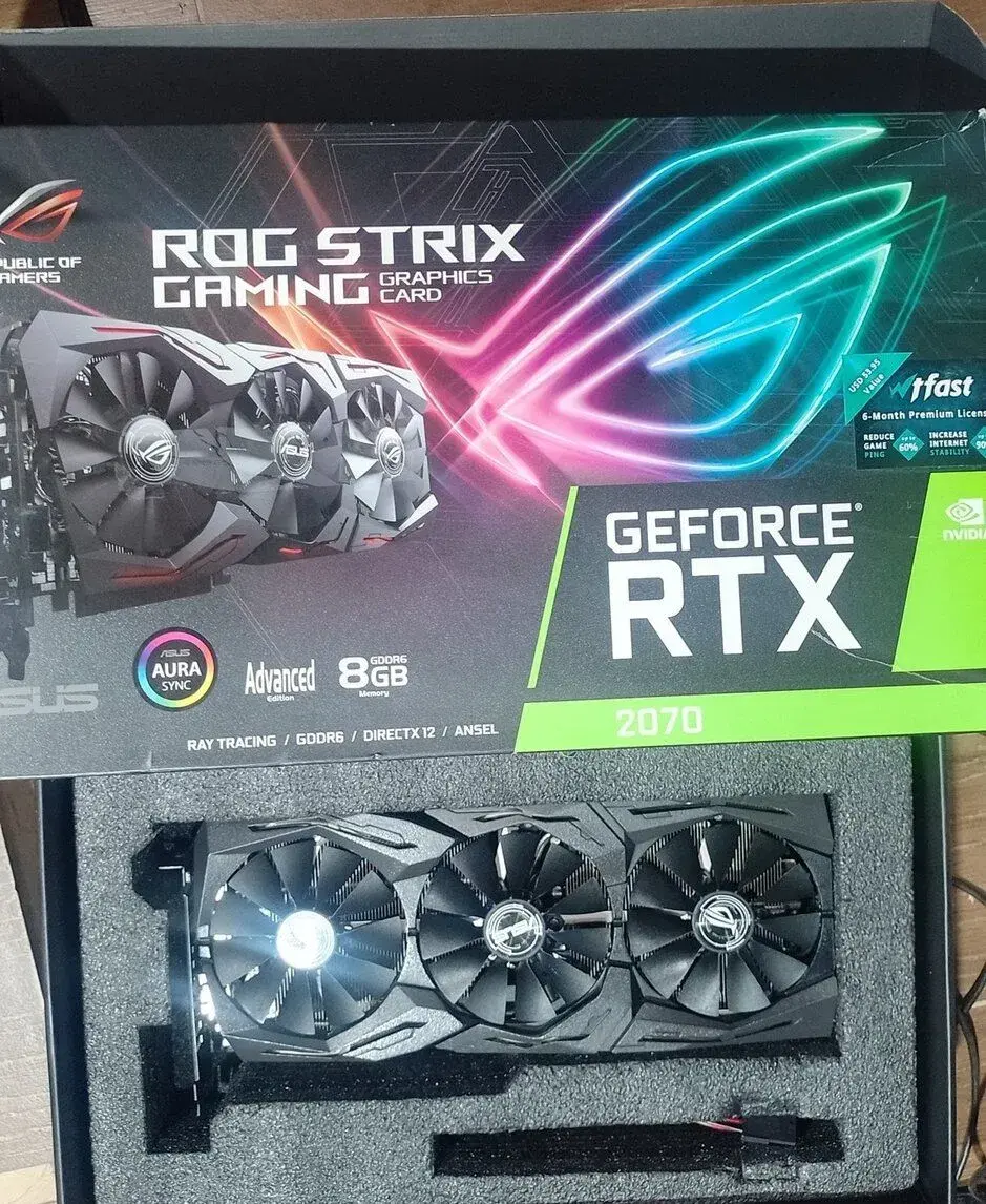 ASUS ROG STRIX GeForce RTX 2070 O8G GAMING Full balen