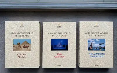 nová sada kníh National Geographic Around the World