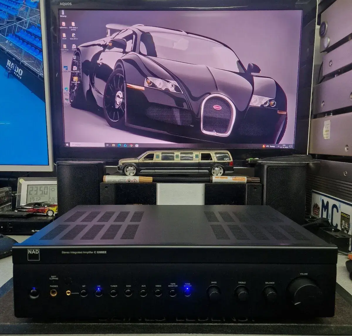 NAD C-326BEE.integrovaný stereo zosilovač.