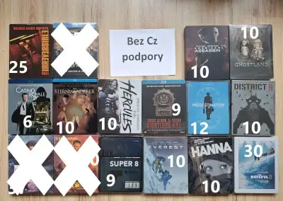 blu-ray steelbooky na predaj