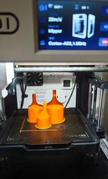 Airbrush farby - rotačný miešač farieb 3D tlač