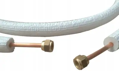 Kalichovaná rúra medená v obale 1/4" a 3/8"