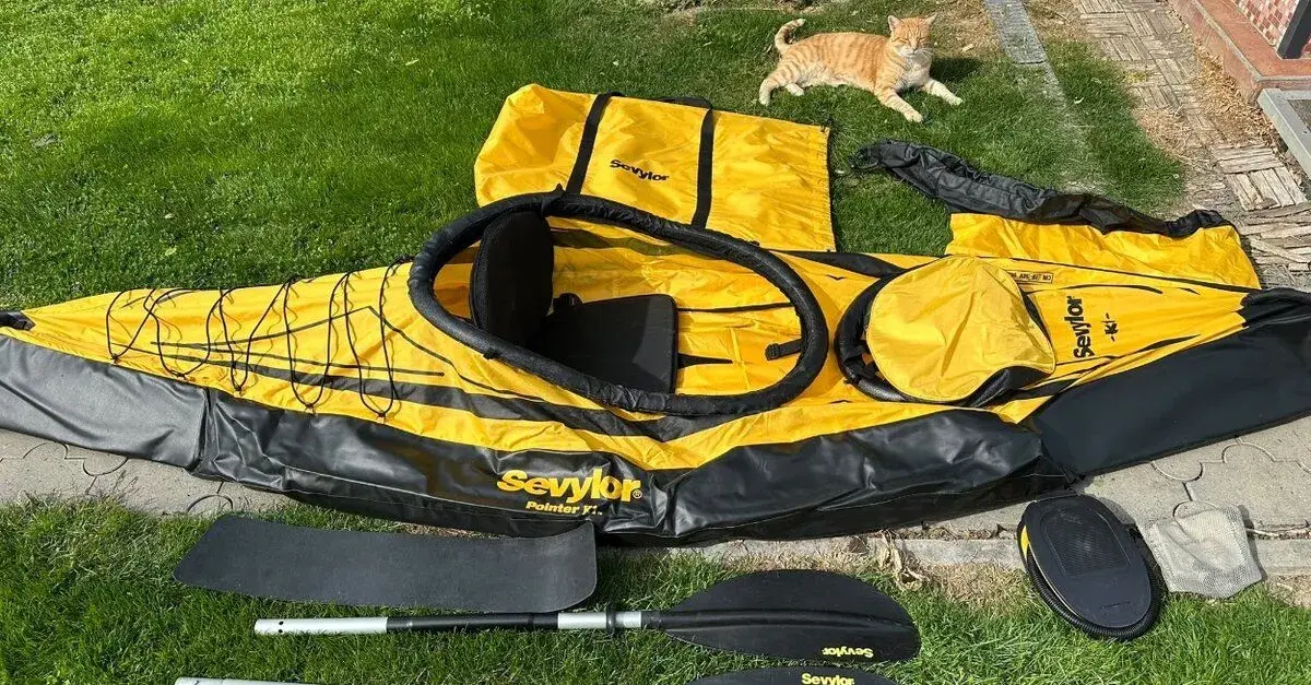 NEPOUŽITÝ turistický nafukovací kajak Sevylor Pointer K1 – K