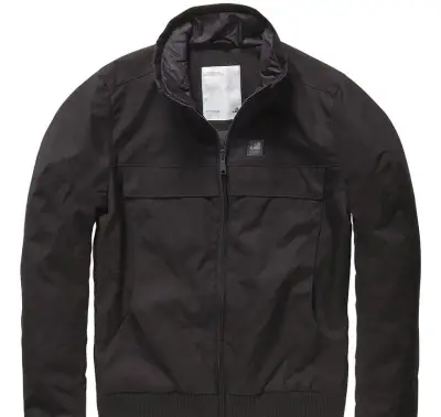 Vintage Industries Ronan Black Jacket Cordurra