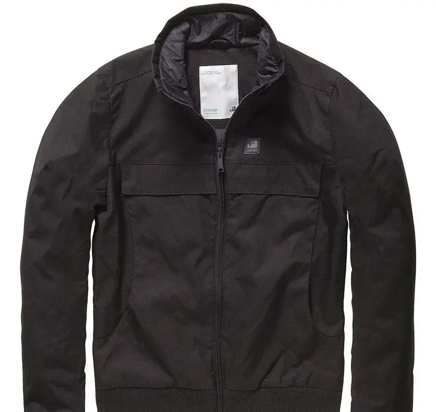 Vintage Industries Ronan Black Jacket Cordurra