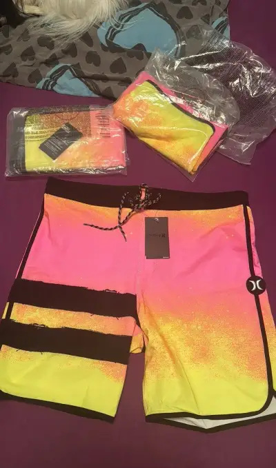 plavky hurley colors vel M