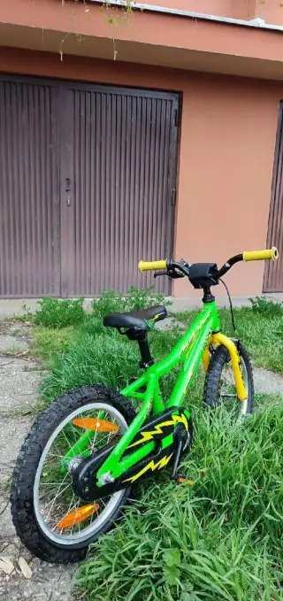 Kvalitný detský bicykel Ghost Powerkid 16 (4+) + kolieska