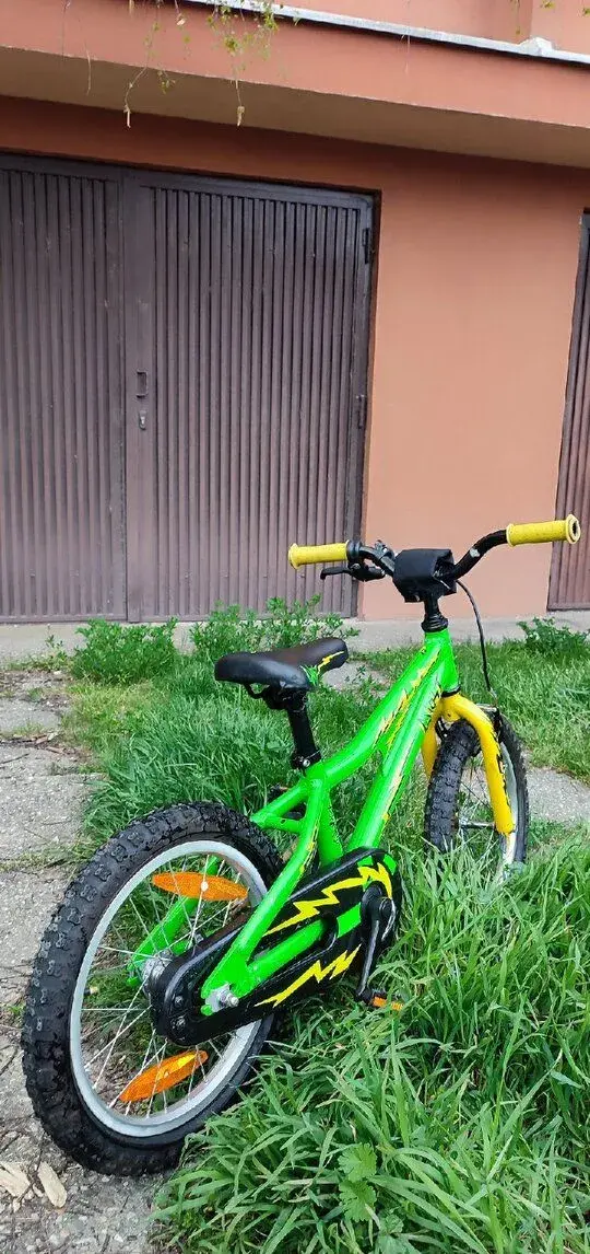 Kvalitný detský bicykel Ghost Powerkid 16 (4+) + kolieska