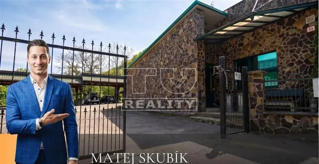 TUreality predá Podnikateľský areál 7.200m2 len 5 minút.