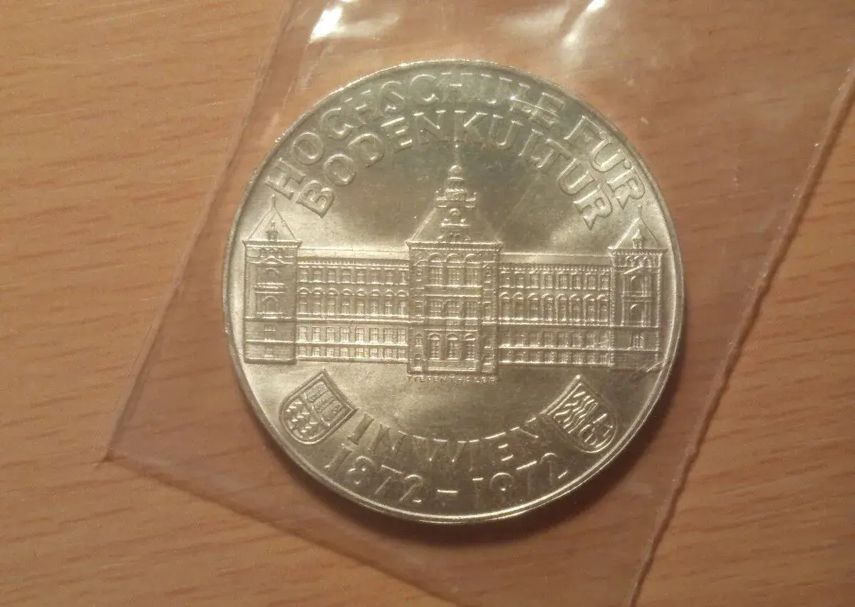 Rakúske 50 šilingy UNC/PROOF – Investičné striebro