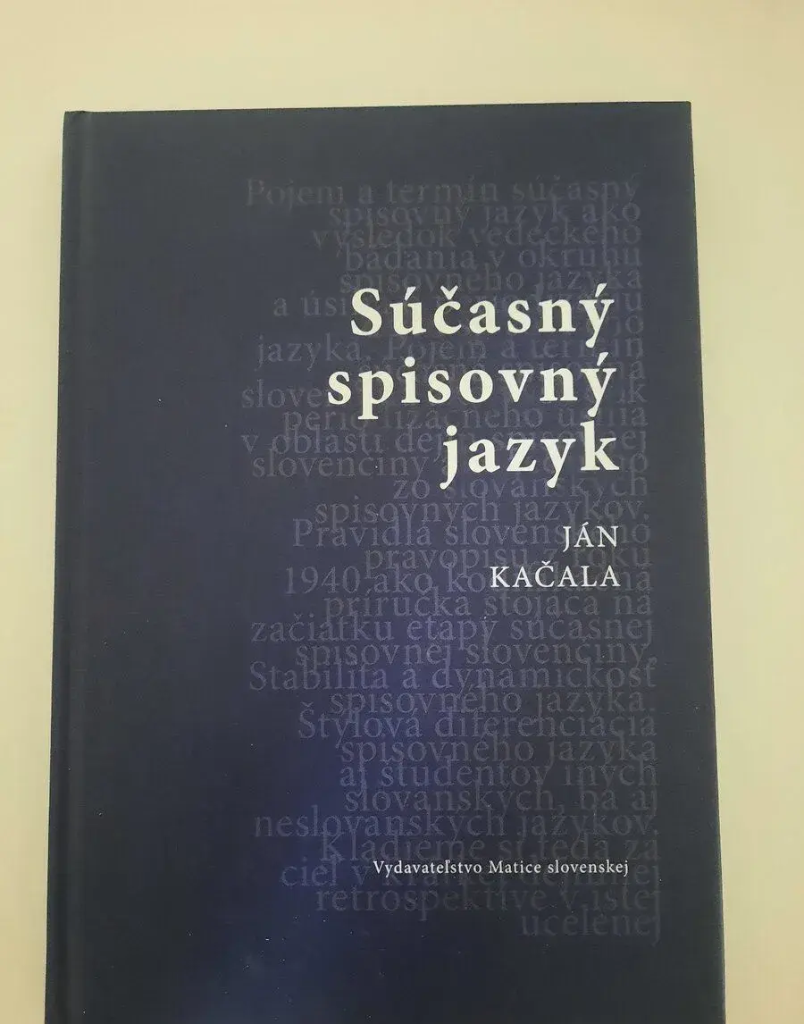Súčasný spisovný jazyk