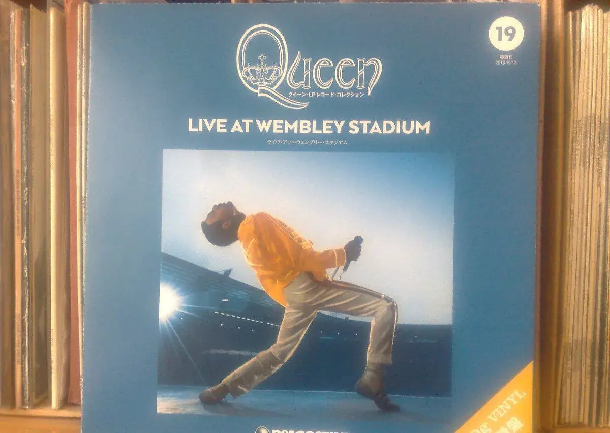 LP QUEEN -LIVE AT WEMBLEY STADIUM ( TROJALBUM )