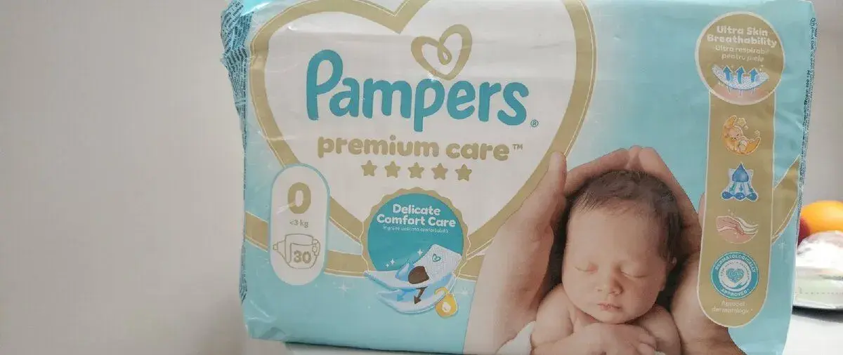 Plienky Pampers Premiun Care