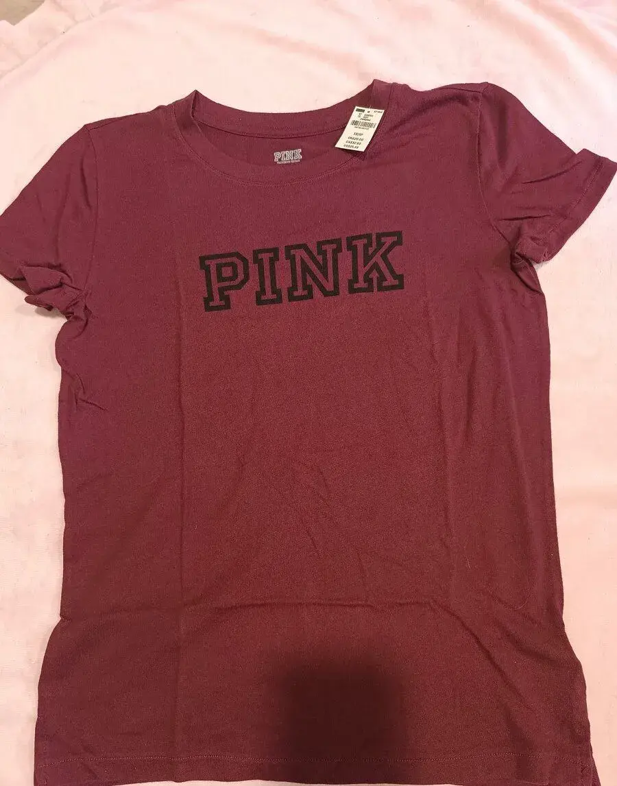 tričko XS od Victoria´s Secret PINK bordové