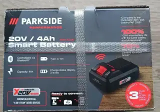 Parkside bateria akumulátor 20V a 12V