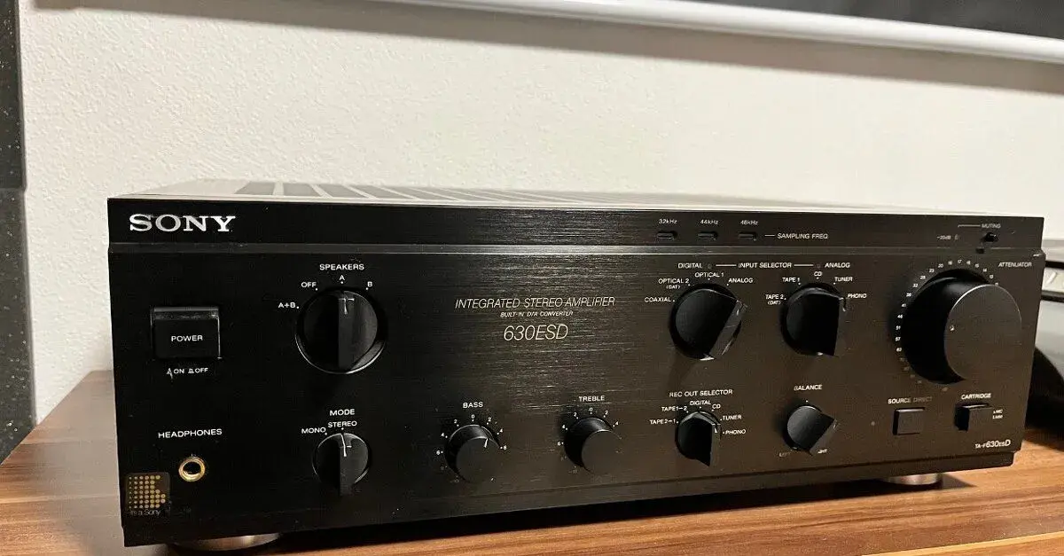Sony TA-F630ESD Nový DA prevodník