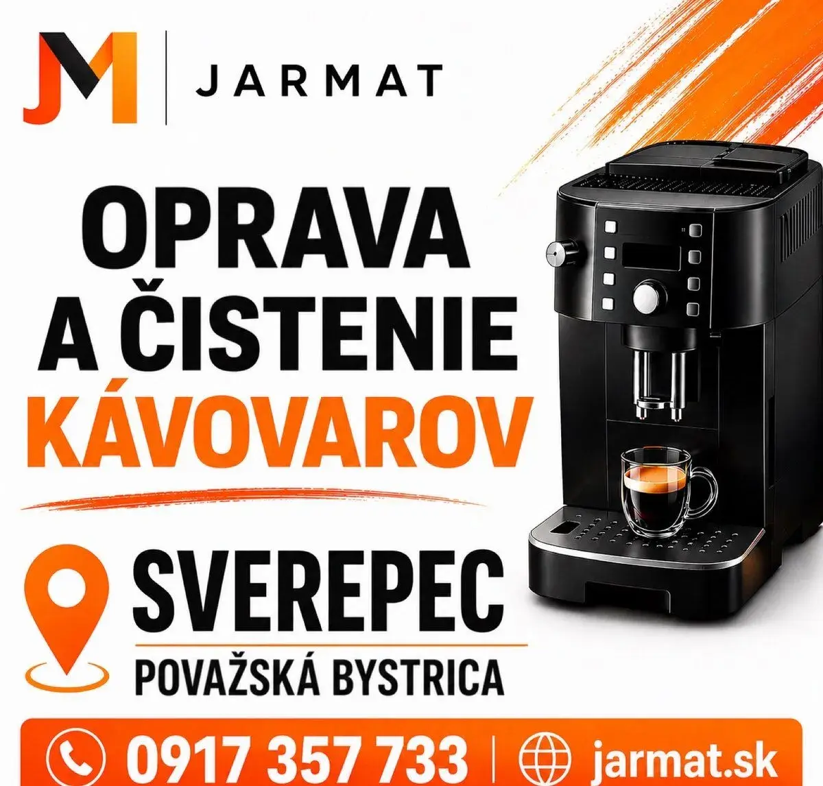 JARMAT - SERVIS KÁVOVAROV – SVEREPEC