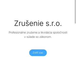 Zrušenie, likvidácia, výmaz spoločnosti s.r.o.