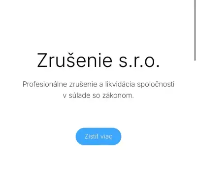 Zrušenie, likvidácia, výmaz spoločnosti s.r.o.
