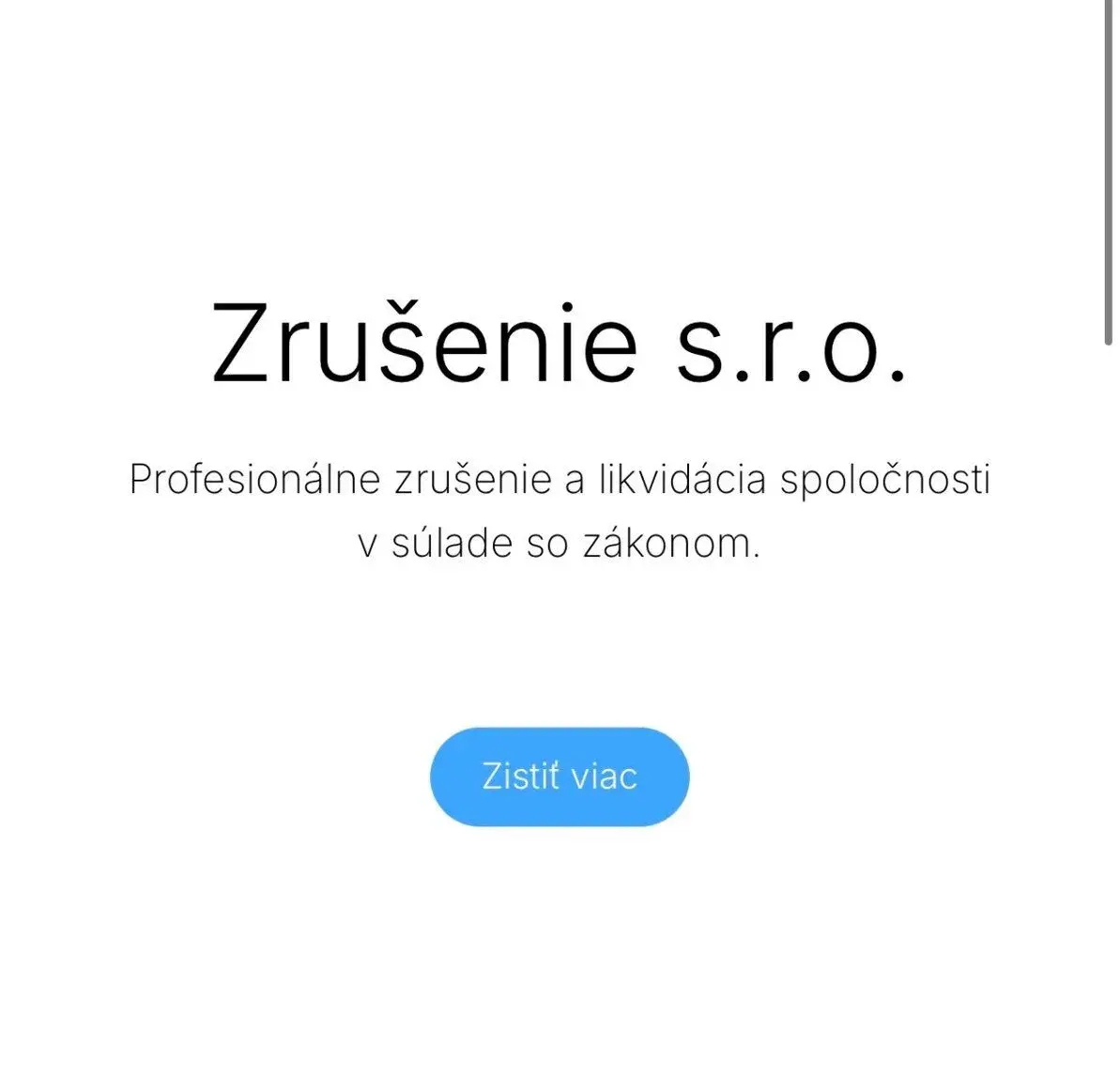 Zrušenie, likvidácia, výmaz spoločnosti s.r.o.