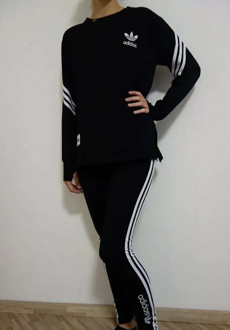 adidas teplakova suprava cierna nov.a