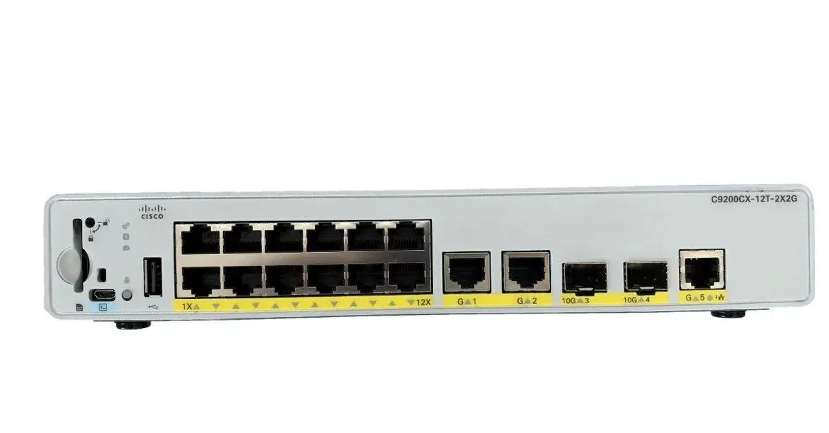 Switch Cisco Catalyst C9200CX-12T-2X2G-E