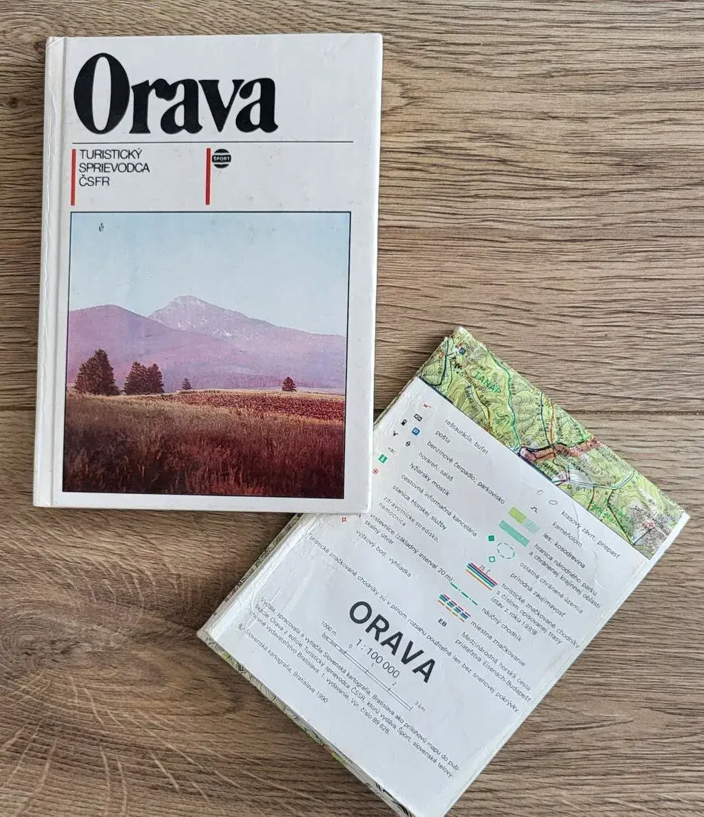 KNIHA: Orava - Turistický sprievodca s mapou