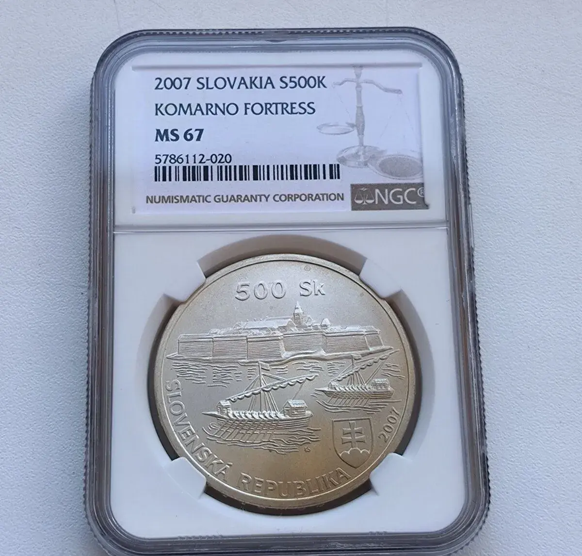500 sk pevnosť Komárno 2007 - BK - Kremnica