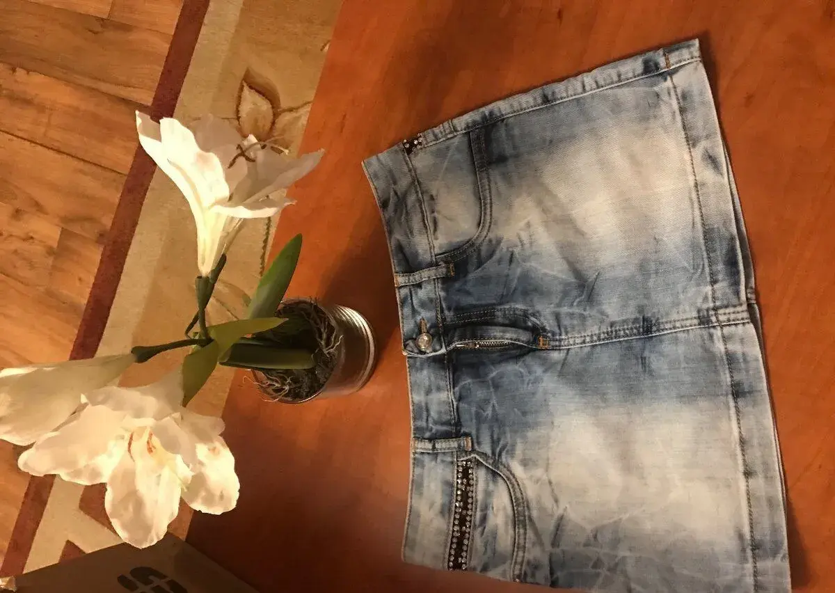 DOLCE&GABBANA originál jeansova sukna S