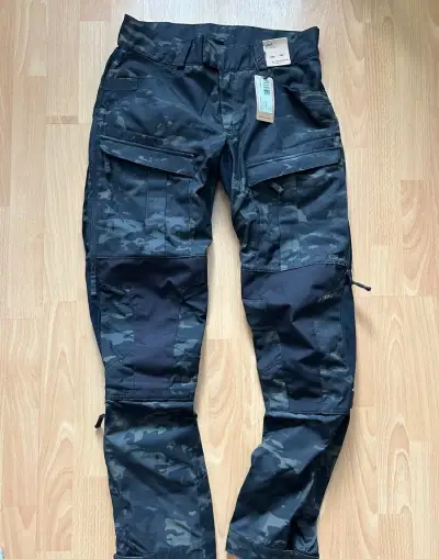 Combat nohavice Helikon tex MCDU multicam black