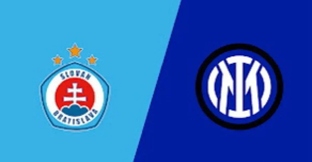 SK Slovan - Inter Milano Liga majstrov